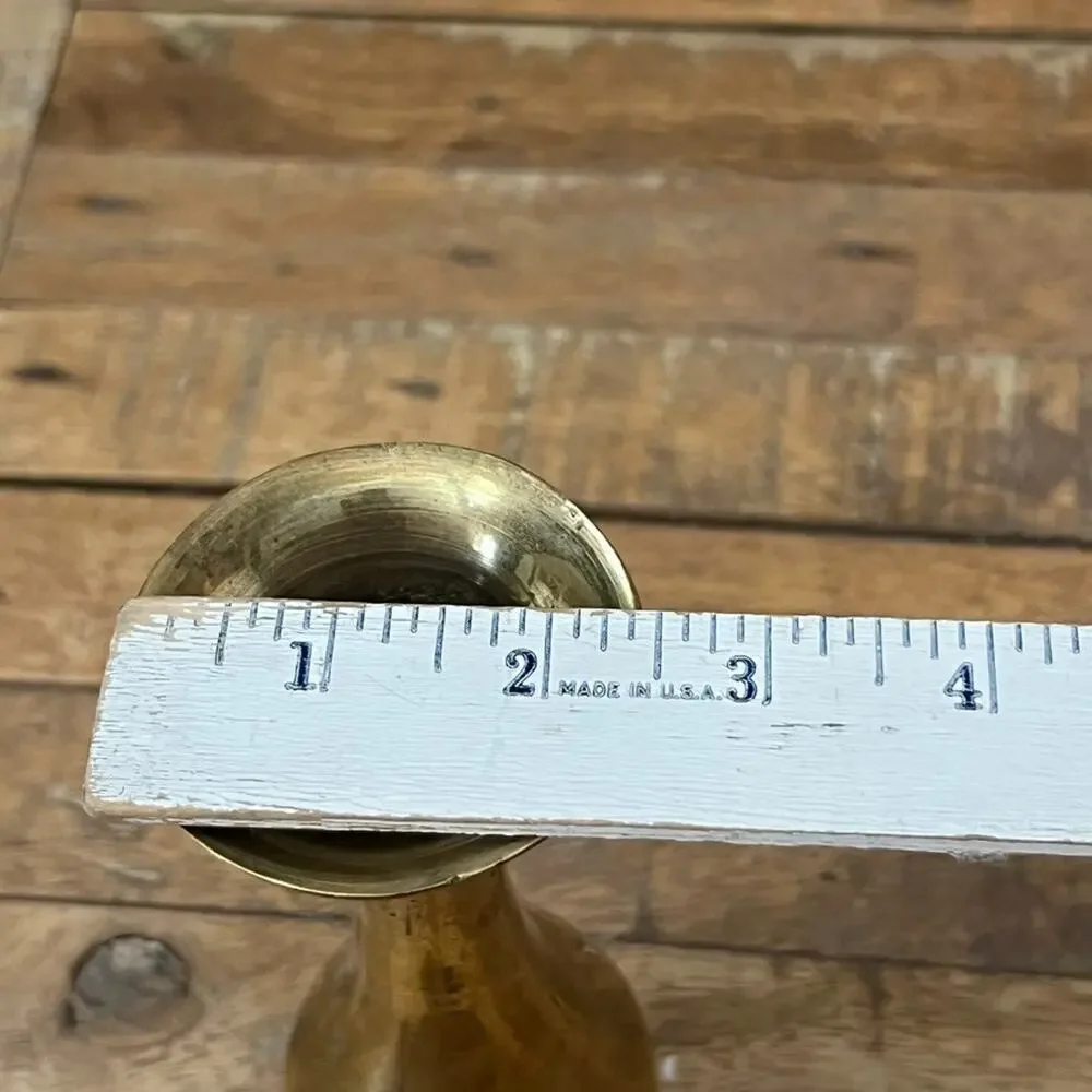 Solid Brass Bud Vase 8